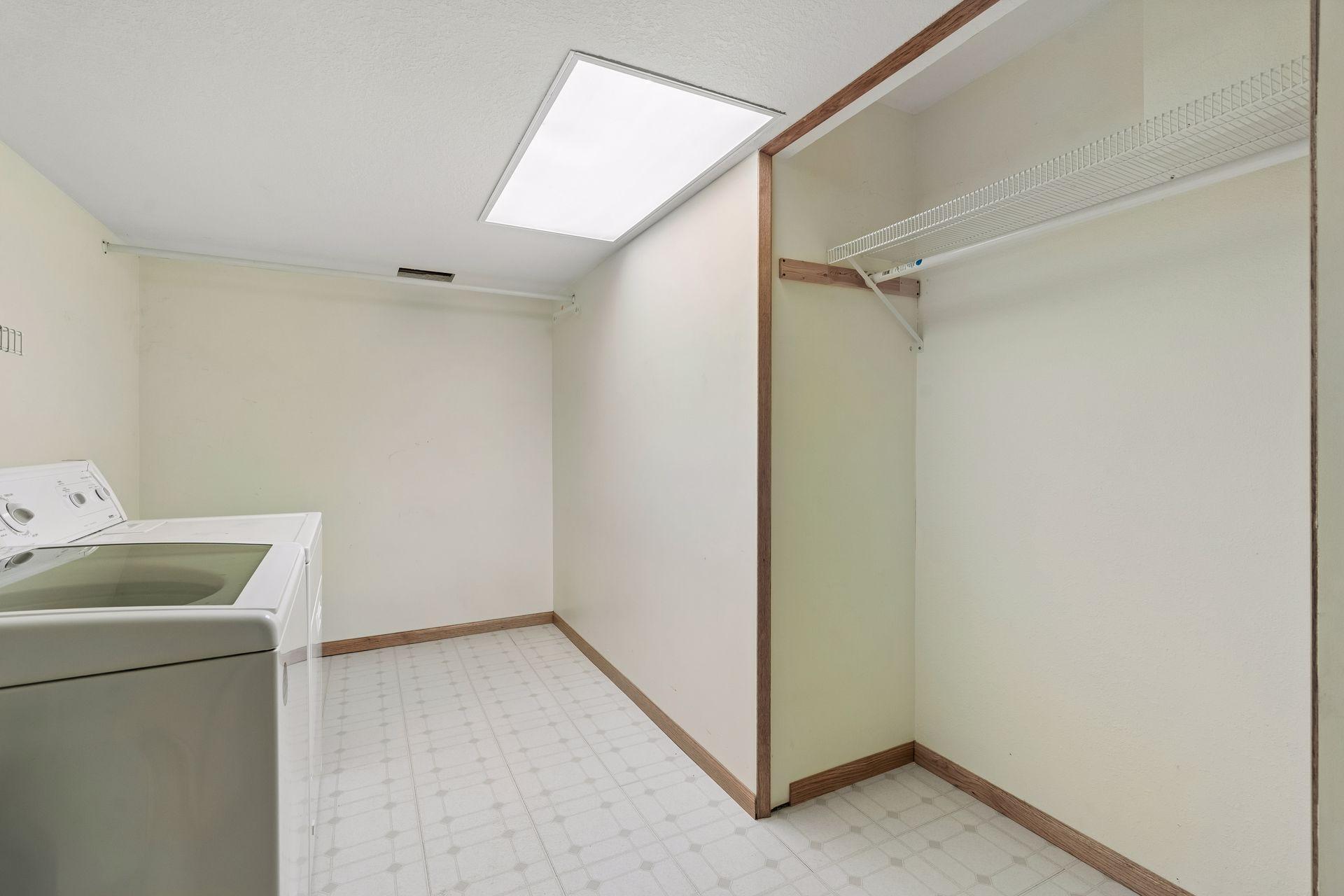 Plenty of space for crafting, or an indoor workbench.