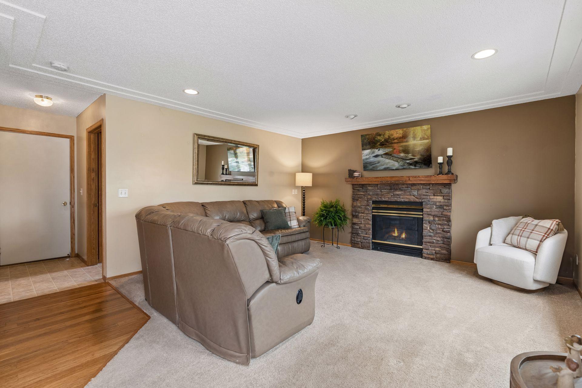 Another view of the family room.