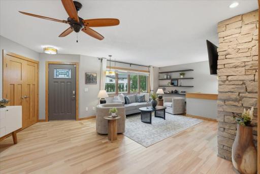 You're greeted by natural light and stunning features!