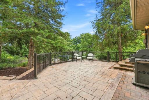 Back deck/patio area perfect for grilling!