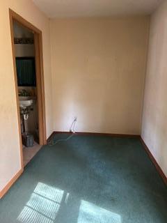 Office with 3/4 bath