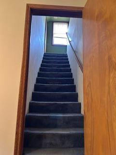 Stairs to upper level