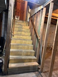 Stairs to basement