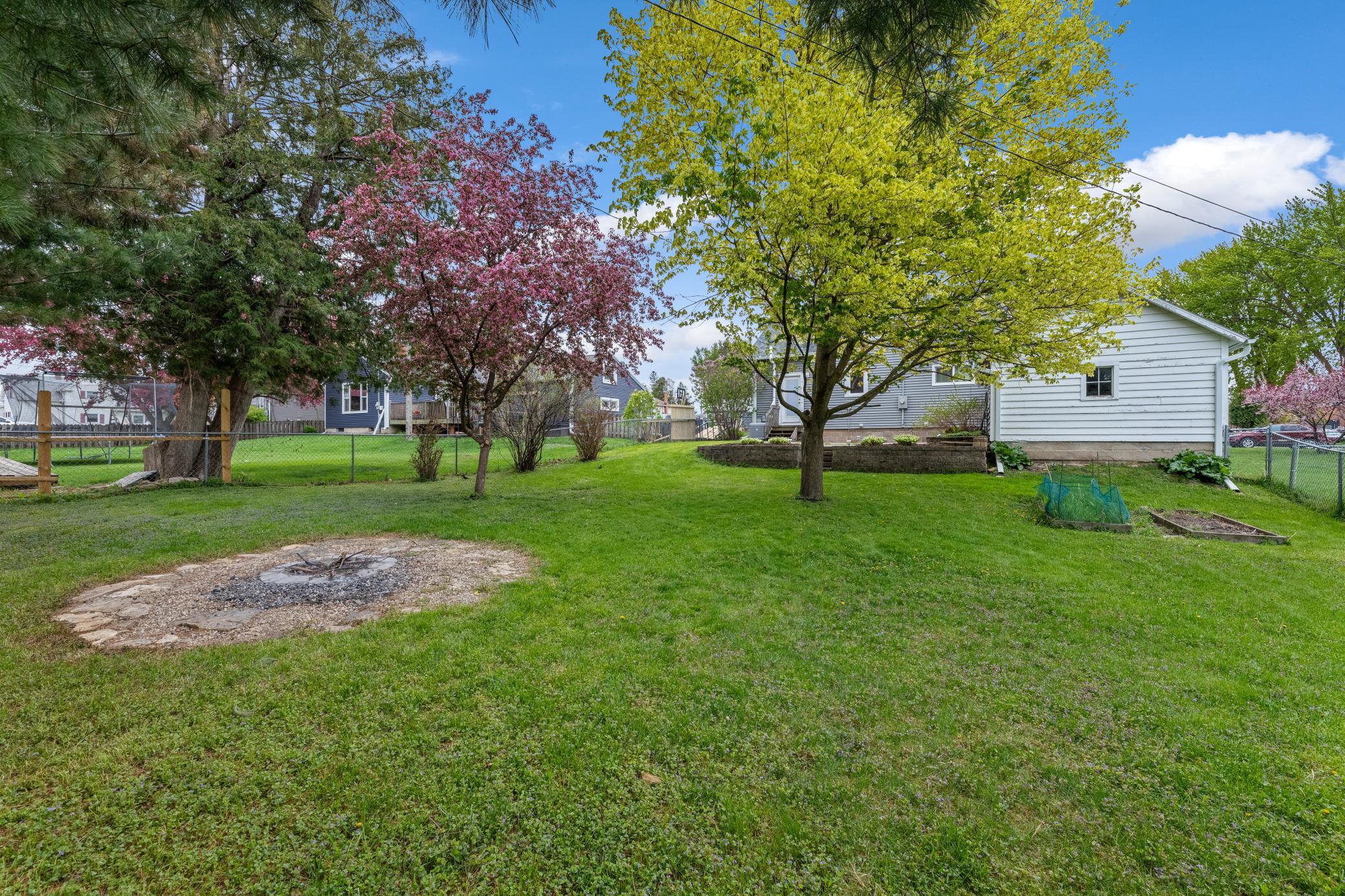 Rover won't roam with the fenced in yard!