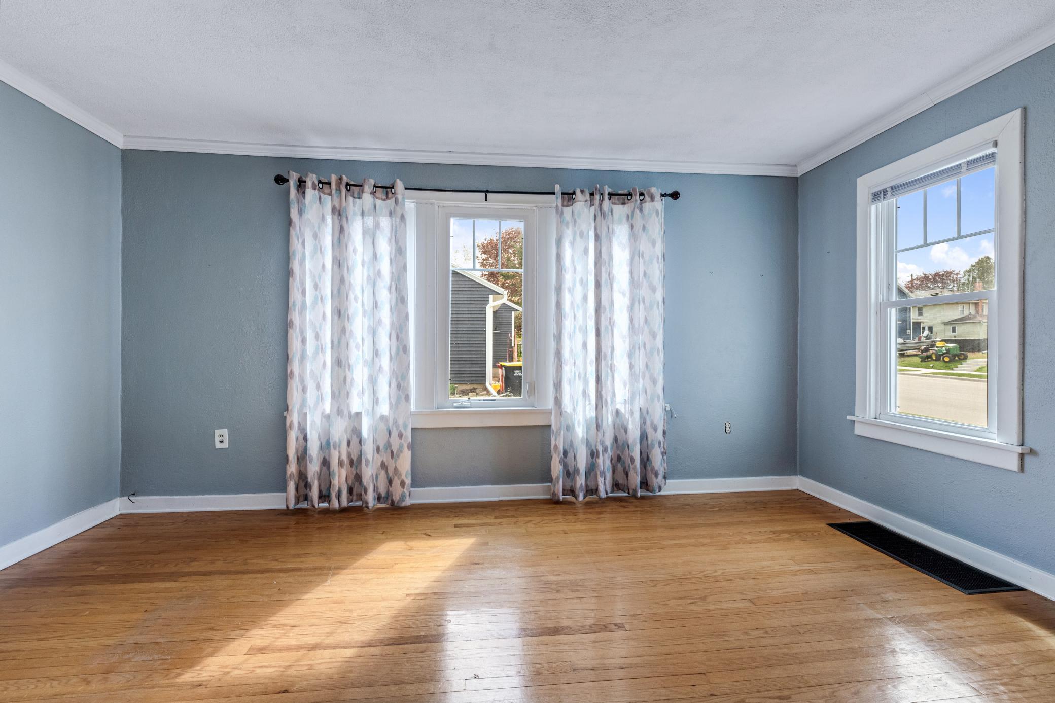 Crisp and clean color scheme