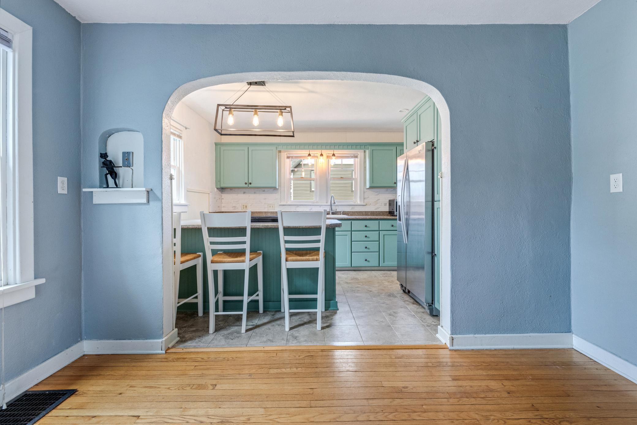 Dinner for two? Stainless appliances!