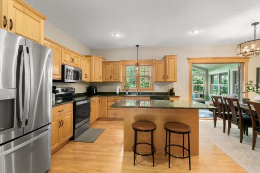 Spacious kitchen ideal for cooking and entertaining.