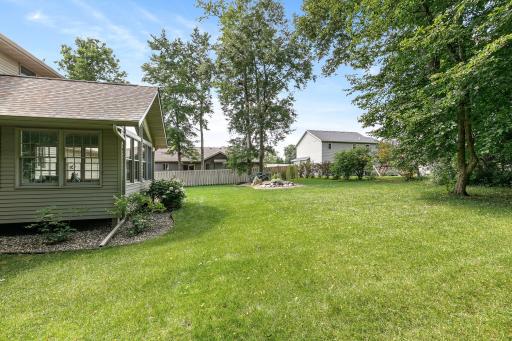 Plenty of yard space for all your outdoor activities.