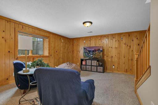Functional space for various furniture arrangements.