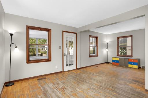 Another view of the main floor living room.