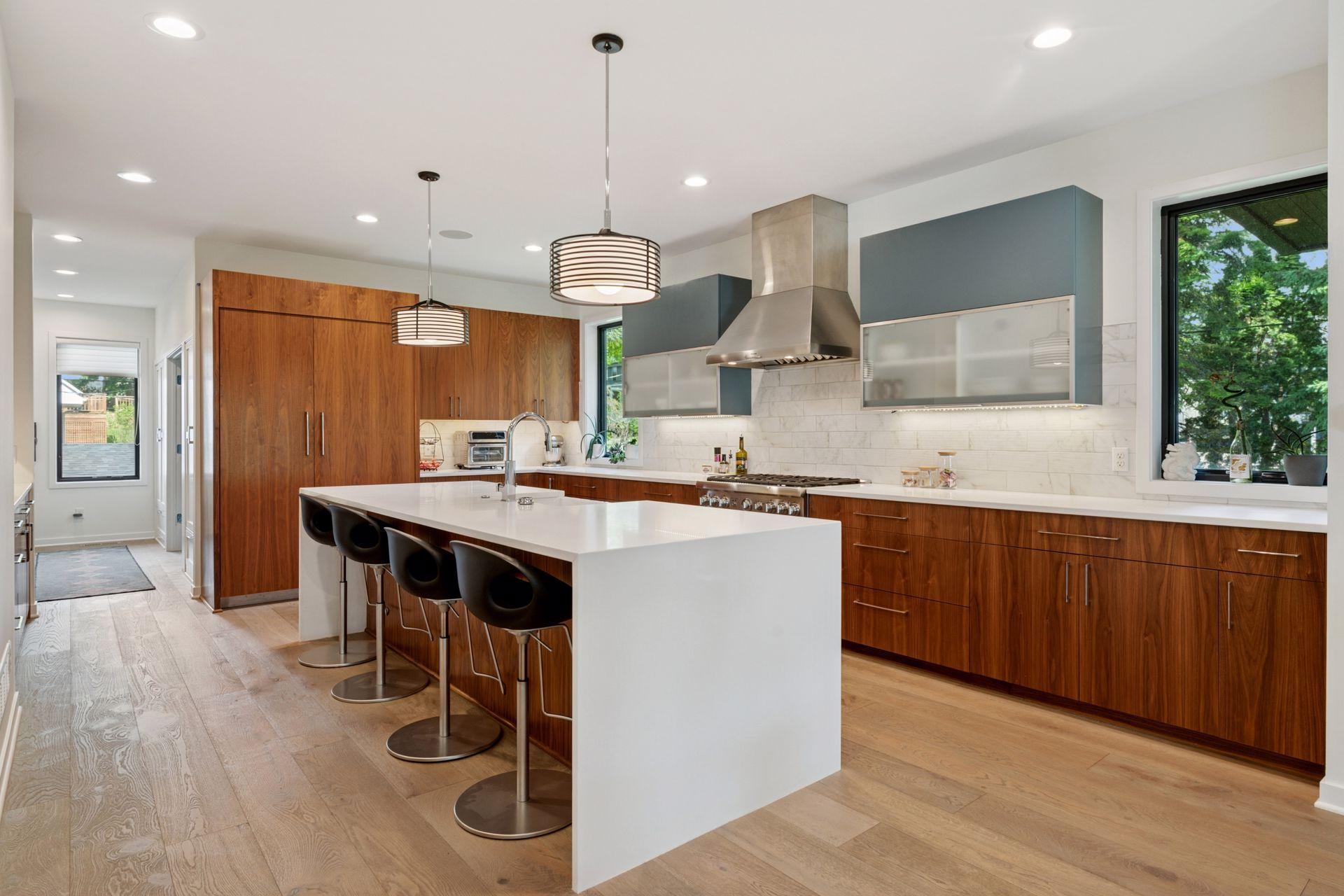 Gourmet kitchen with Thermador appliances