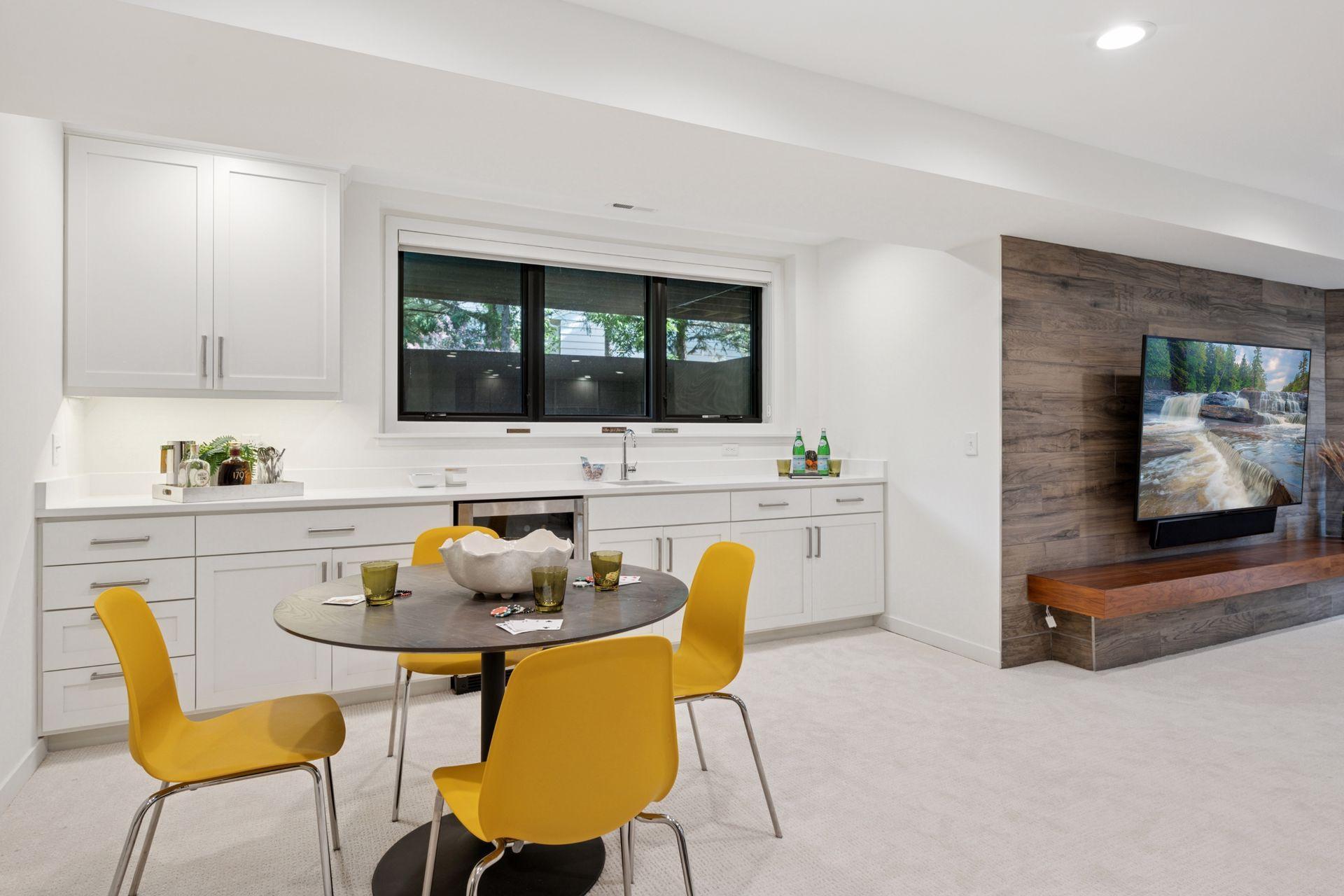 Wet-bar in lower level