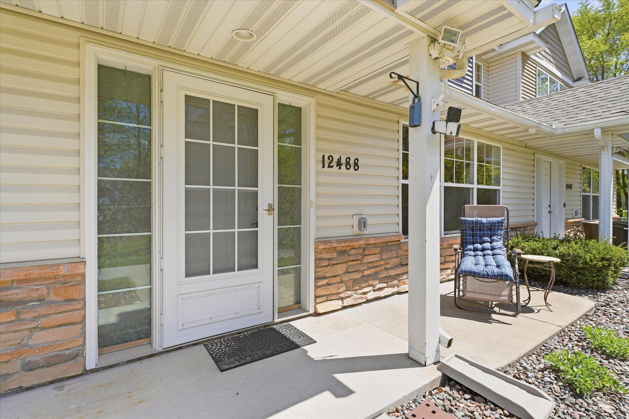 Relax on the inviting front patio, perfect for enjoying your morning coffee or evening sunsets.