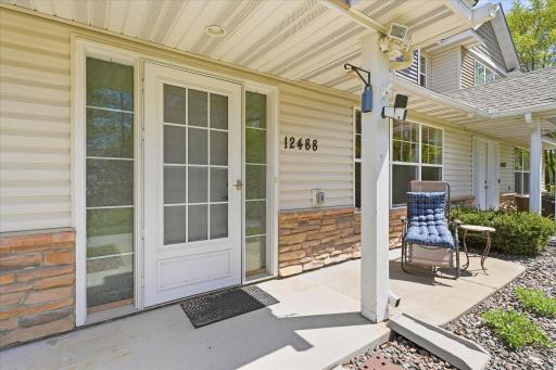 Relax on the inviting front patio, perfect for enjoying your morning coffee or evening sunsets.