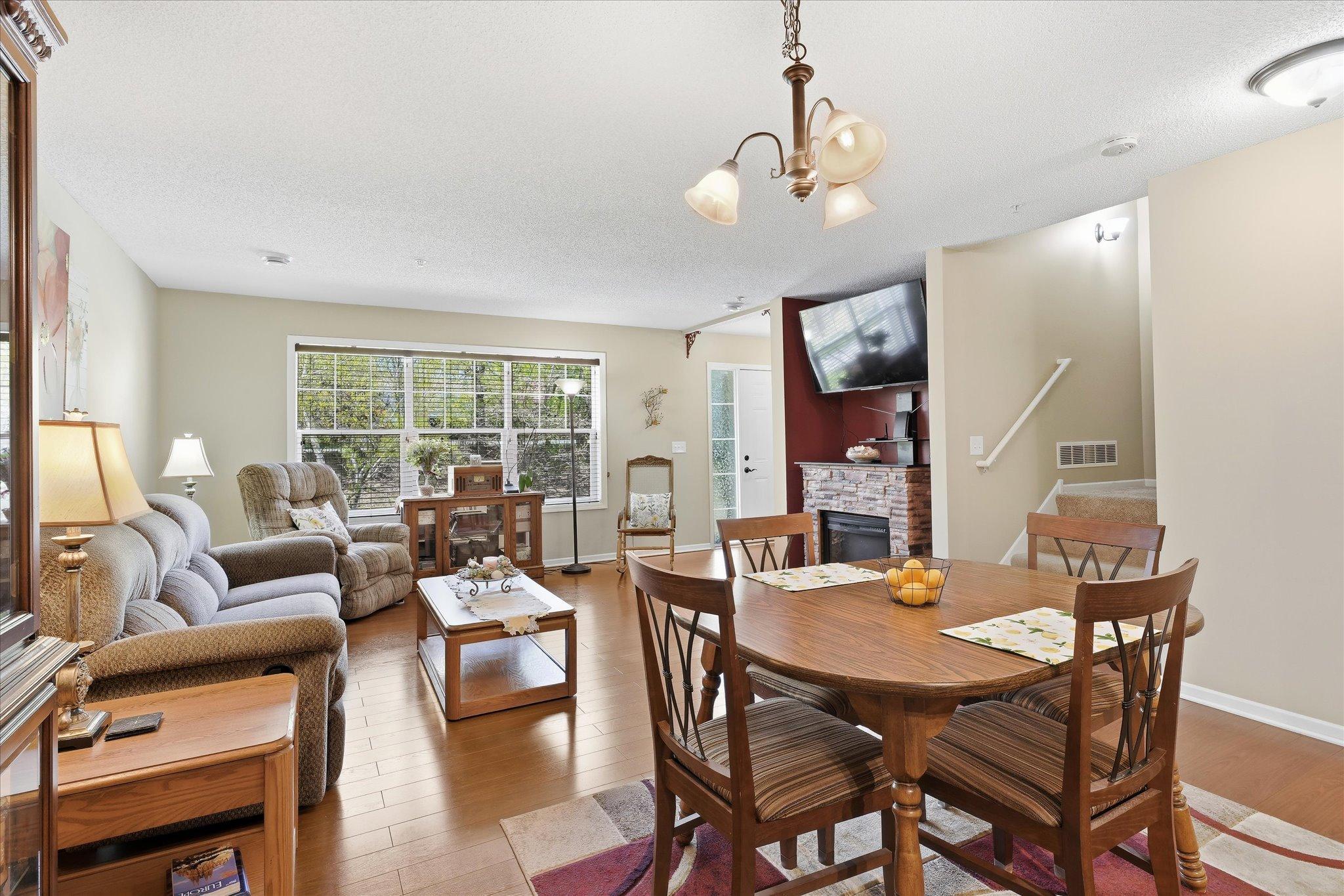 Spacious dining area with abundant natural light and an open layout ideal for everyday living and entertaining.