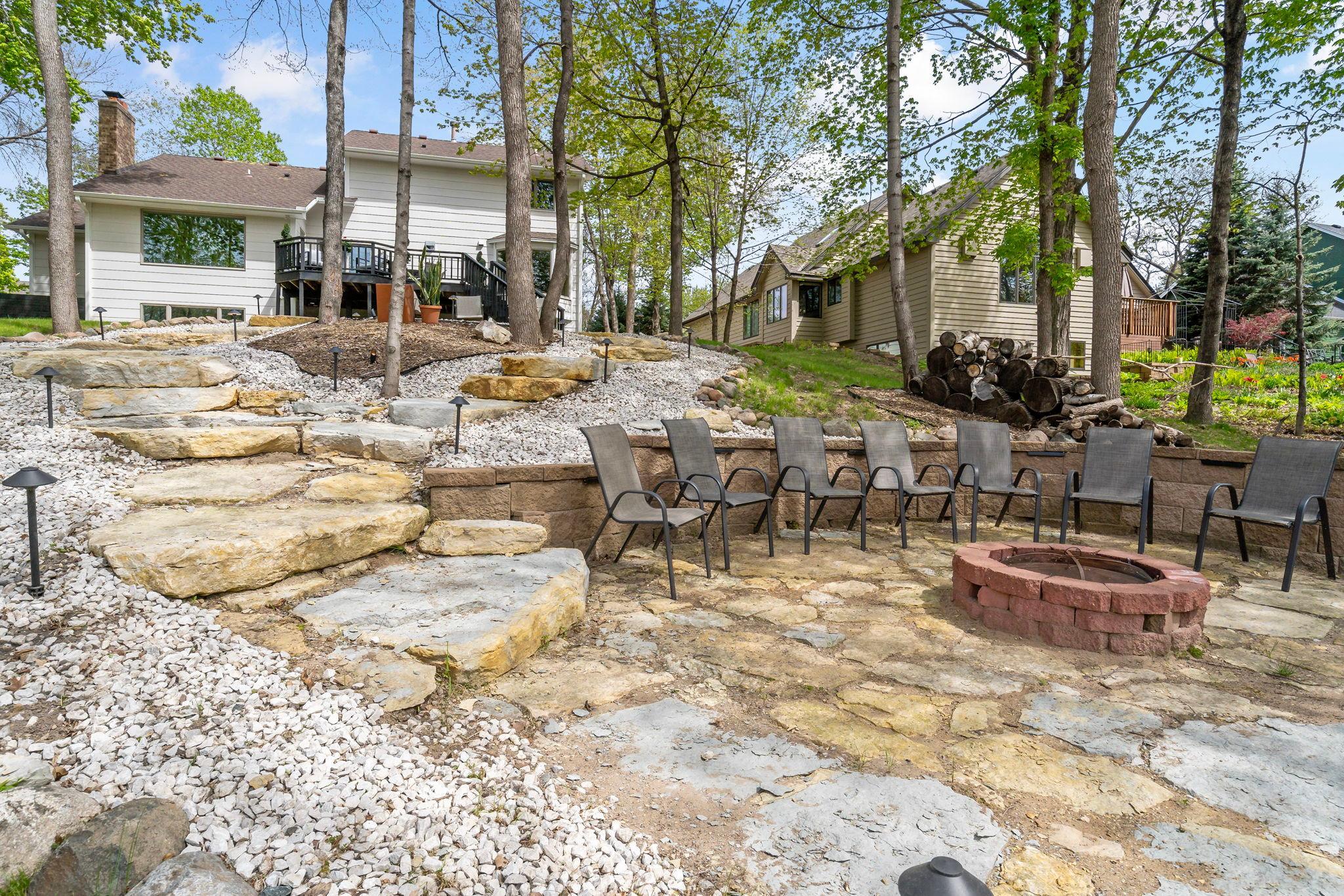 Cozy Fire Pit Area
