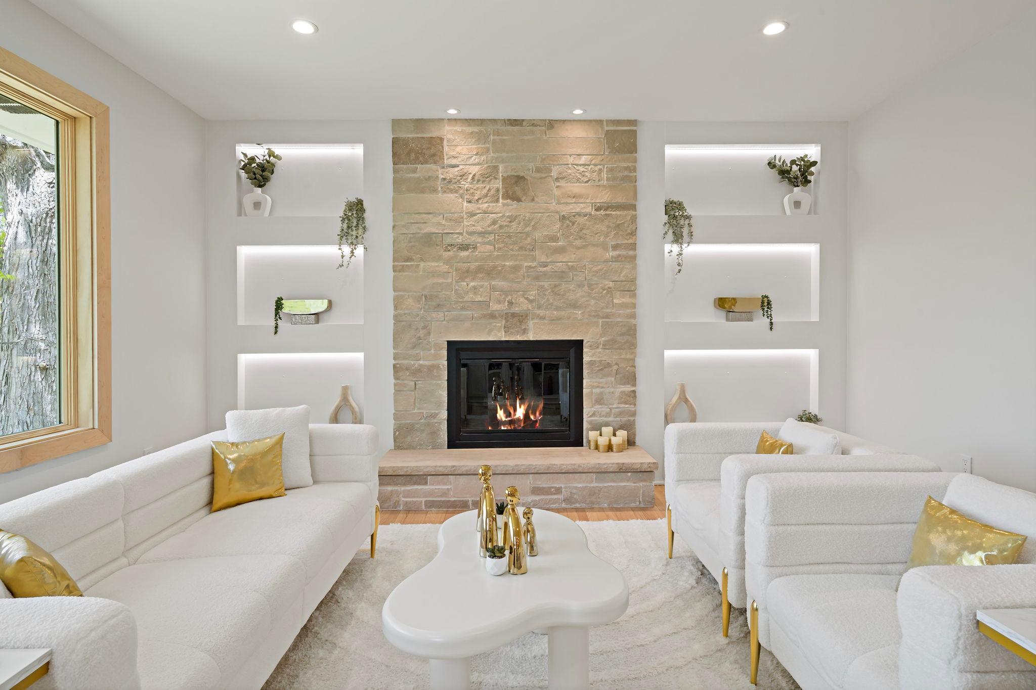 Living Room Fireplace