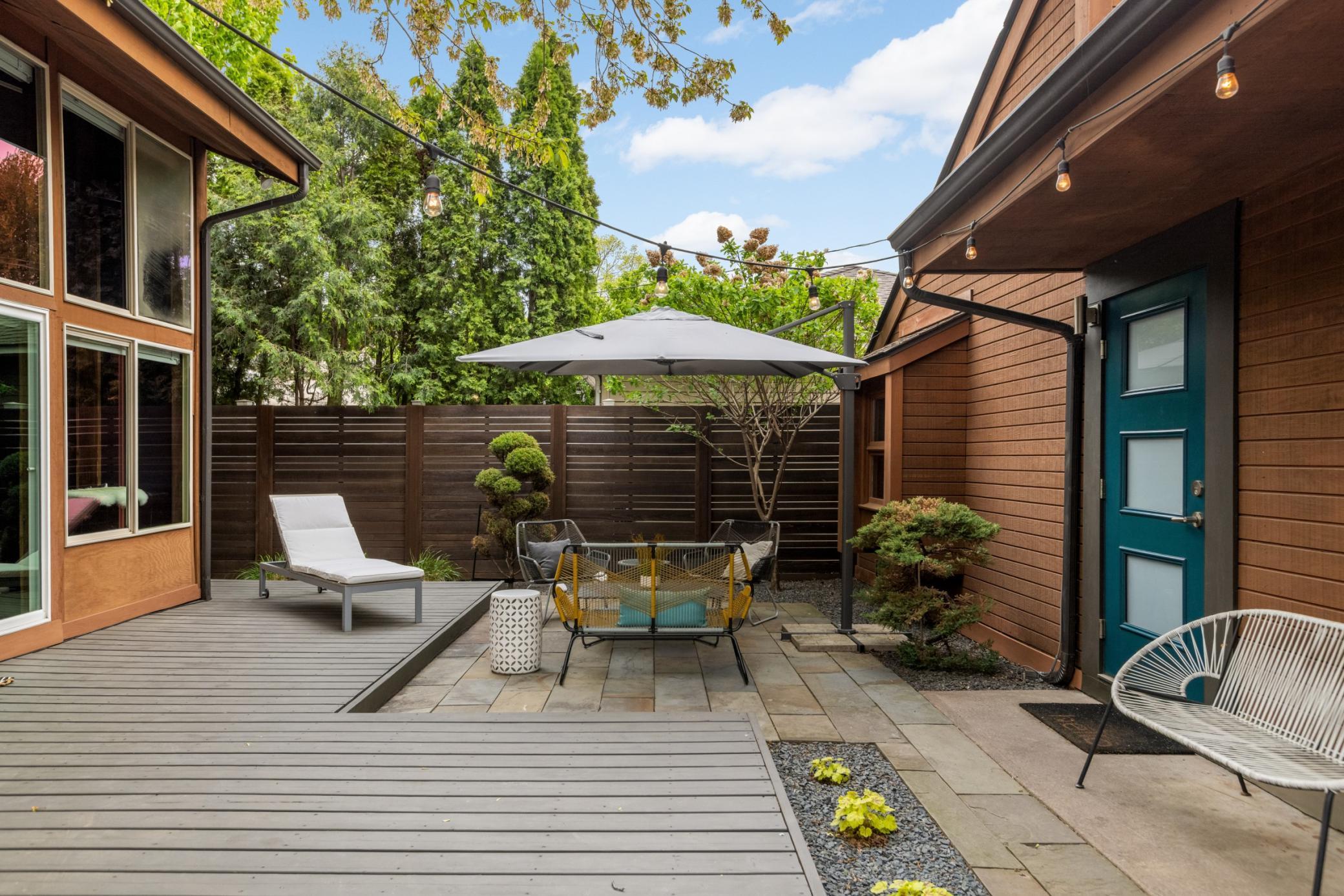 Private, fully fenced