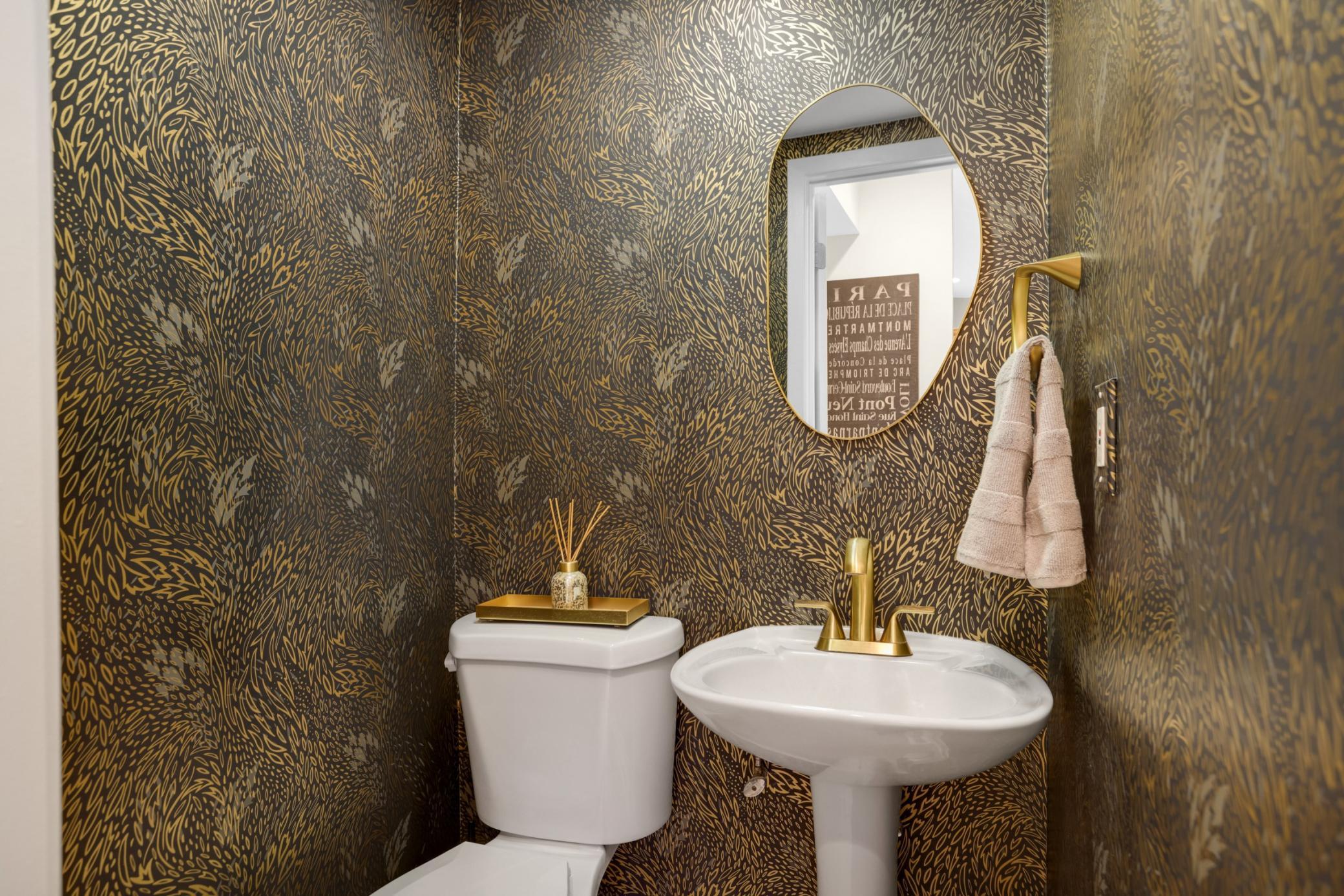 Main floor powder room