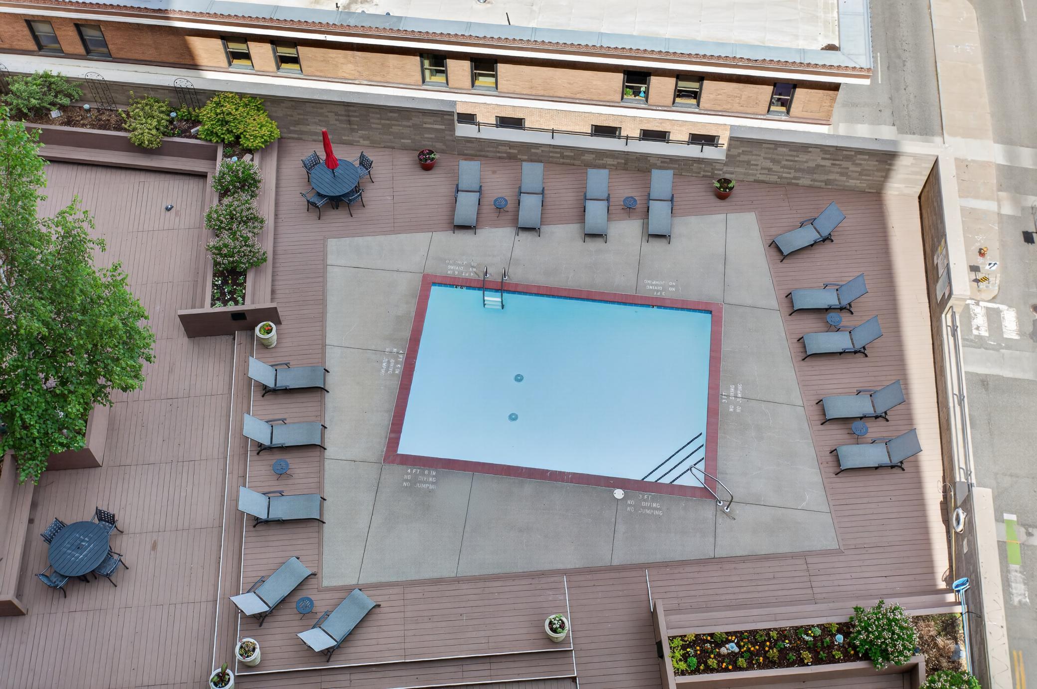 Large pool