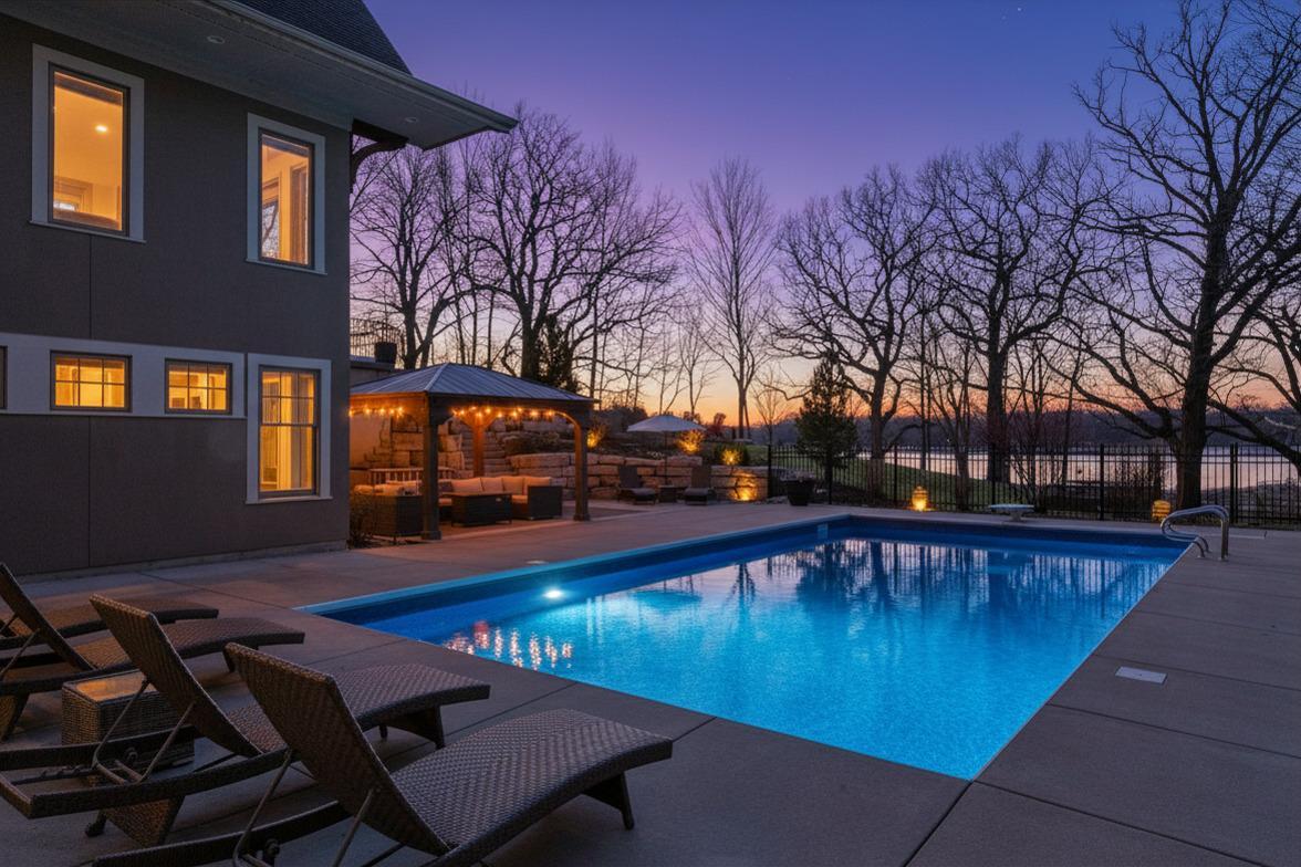 Offering premier, resort-style living on the shores of Lake Bavaria, this home offers all of the luxurious amenities one could dream of!