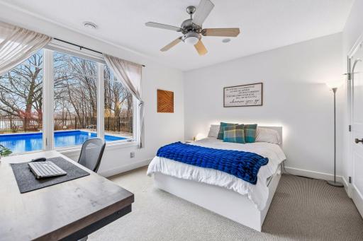 The lower level offers four spacious Junior Bedrooms.