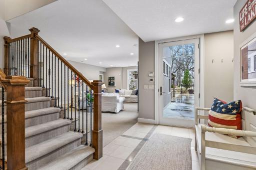 The lower level was designed for pure entertainment! The entire lower level features radiant in floor heating that keeps the space comfortable all year long.