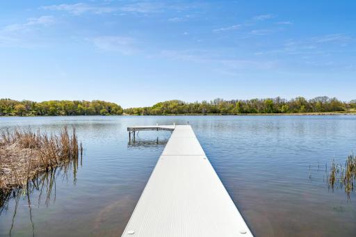 Offering 164' of shoreline on fully recreational Lake Bavaria!