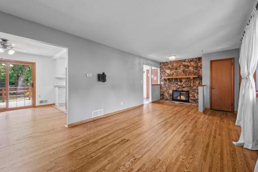 Features include a spacious open floor plan...