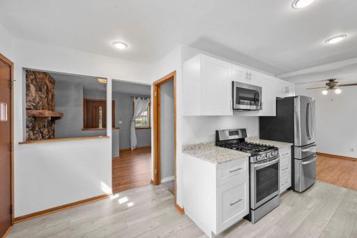 The Kitchen is also open to the Living Room