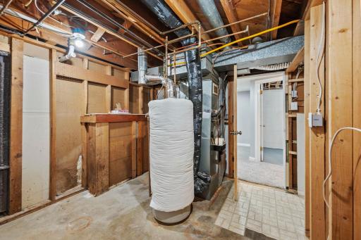 A view of the Mechanical/Utility Room