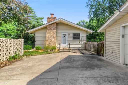 The property features extra driveway space