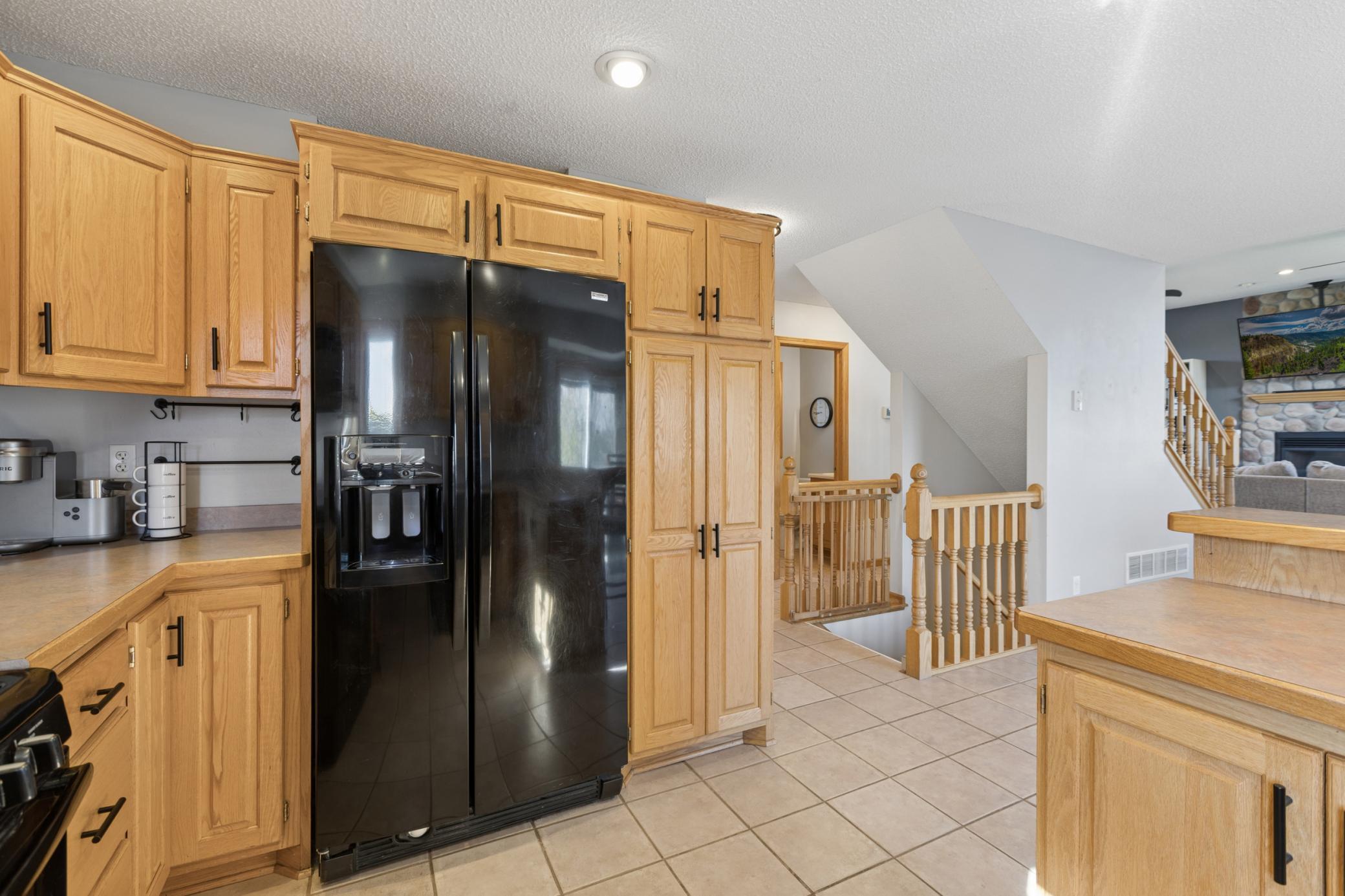 Corner cupboard pantry offers even more cabinet space