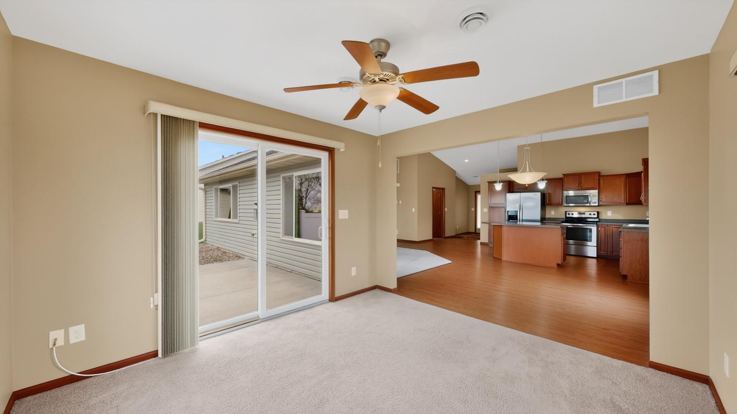 Sunroom/Dining/Kitchen