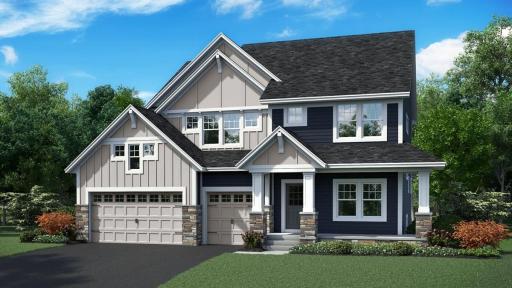 OneTenTen Homes Brooke - Exterior Rendering