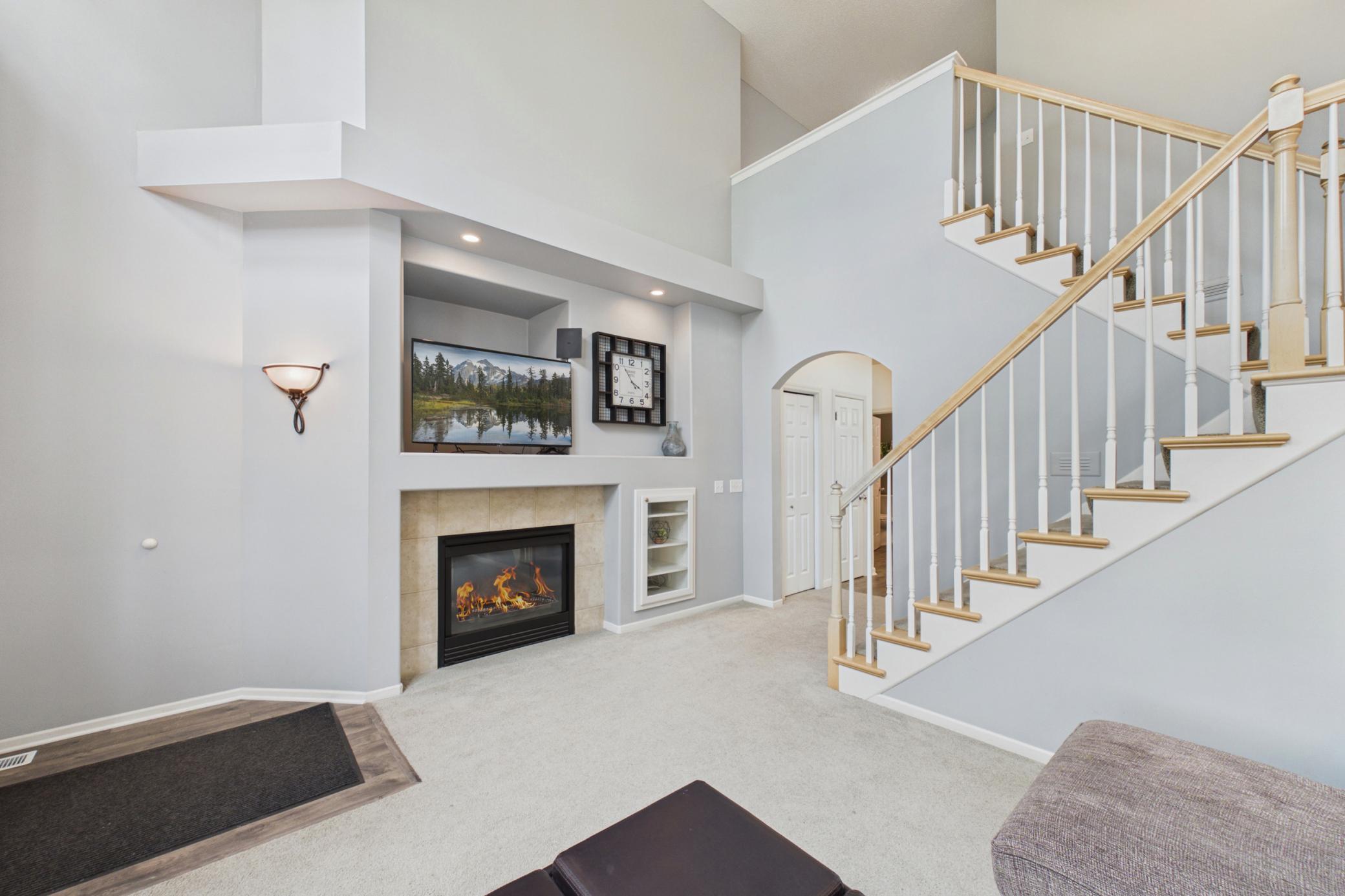 Gas fireplace