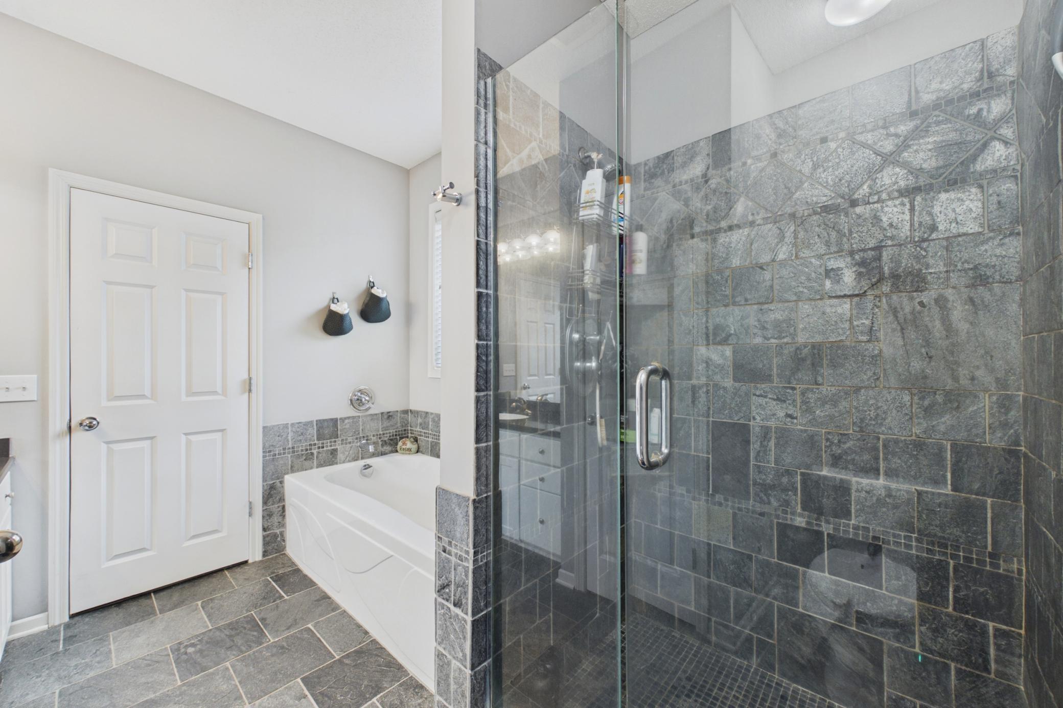 Walk in shower