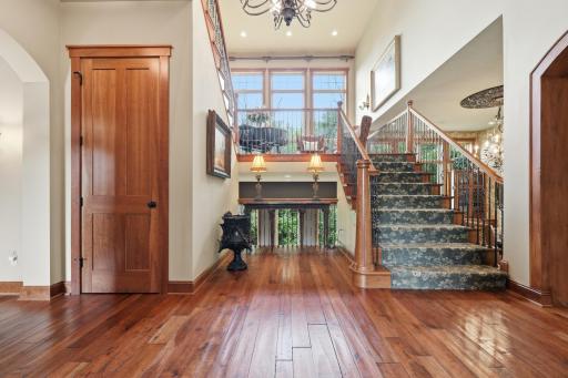 Every space in this home has been thoughtfully designed, including the front entry that showcases multiple levels right when you step inside.