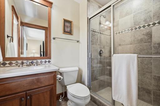 The quality and craftsmanship continue throughout this entire home.