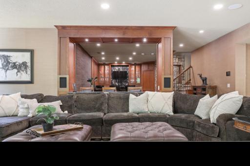 This thoughtful design is perfect for entertaining.