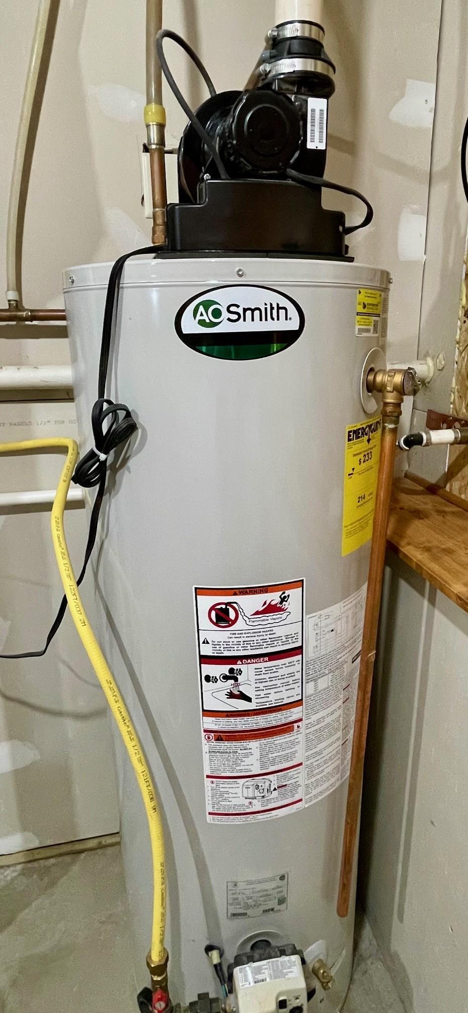 Gas water heater