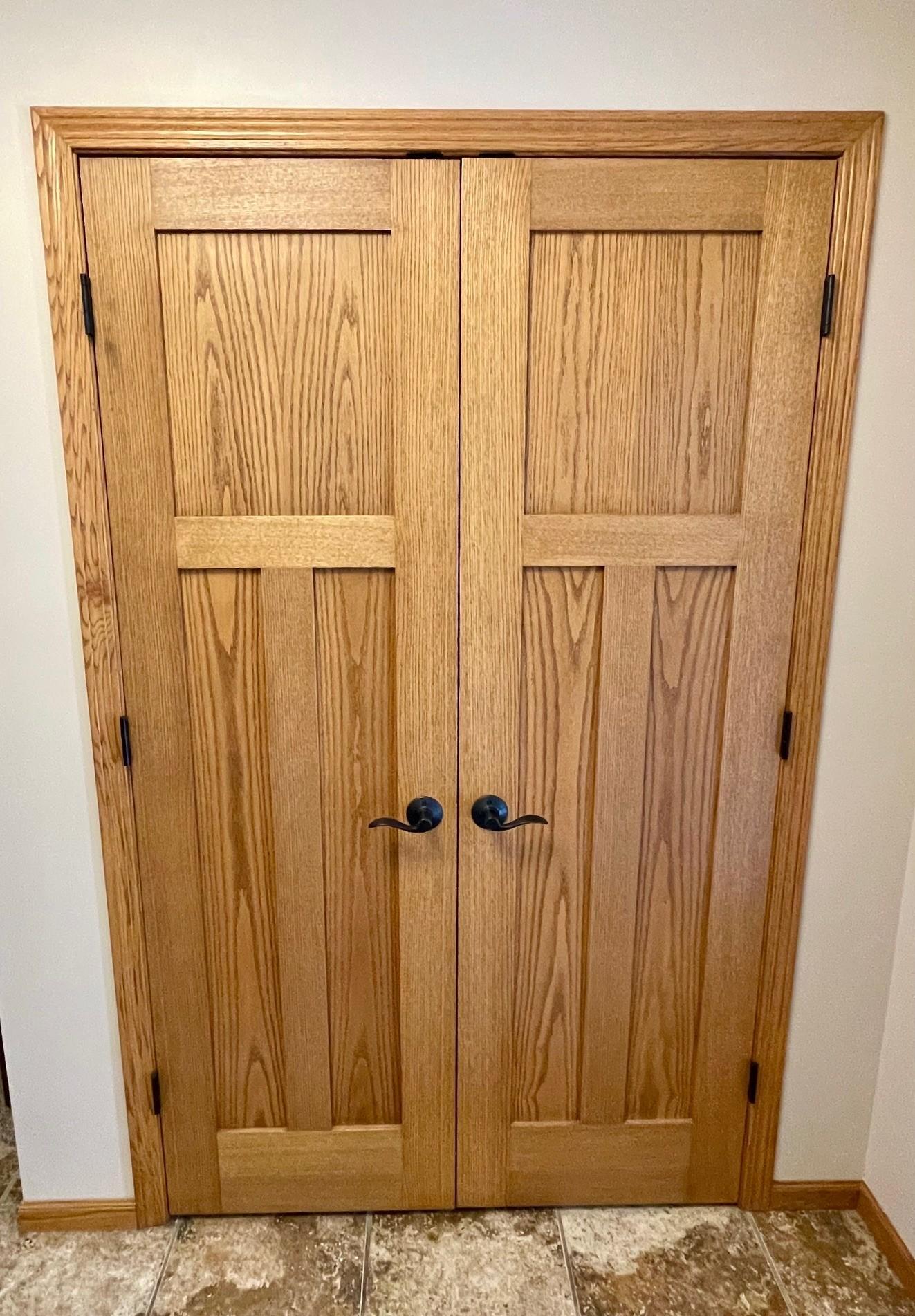 Home has multi-panel doors throughout