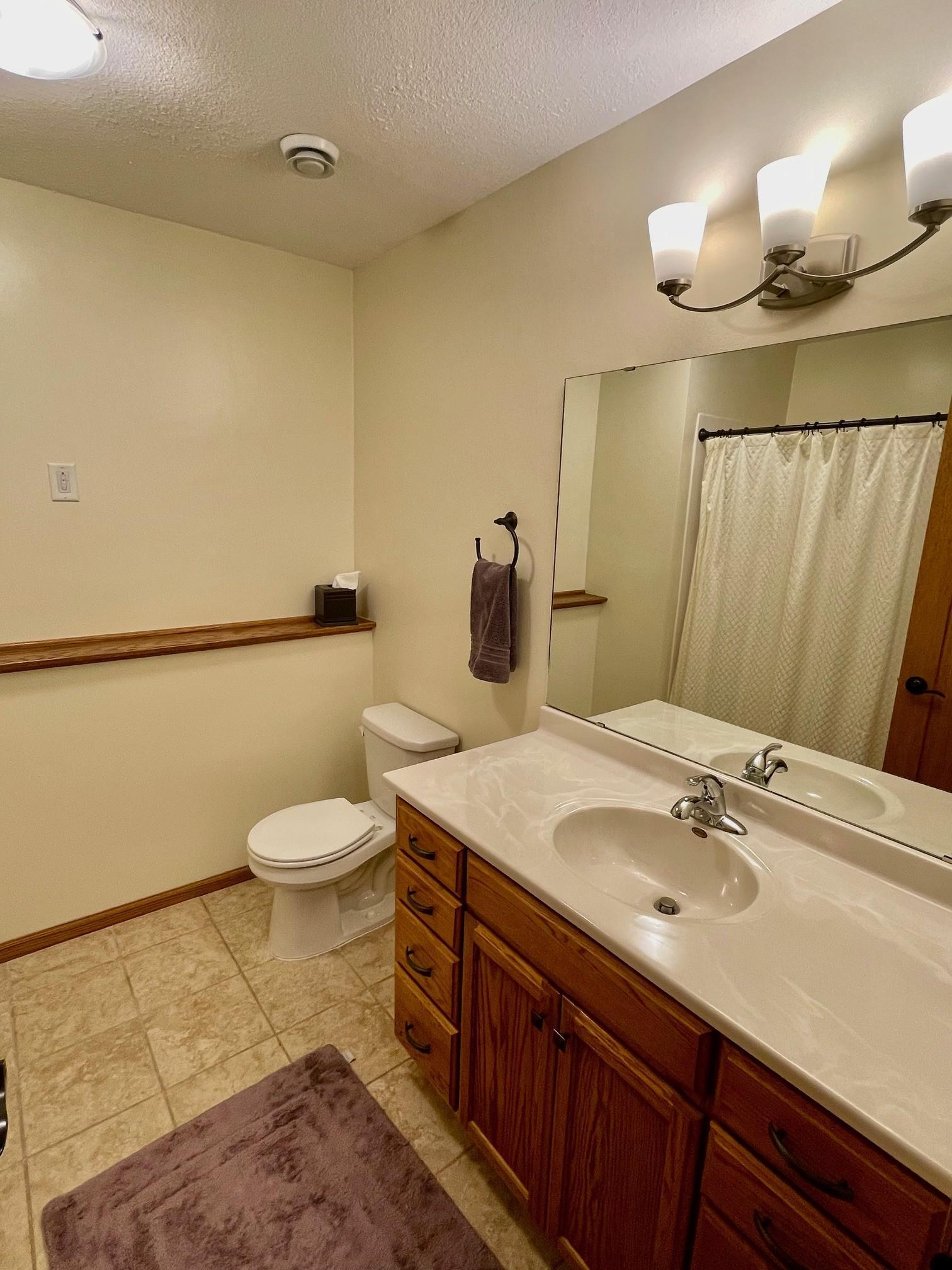 Lower level full bath