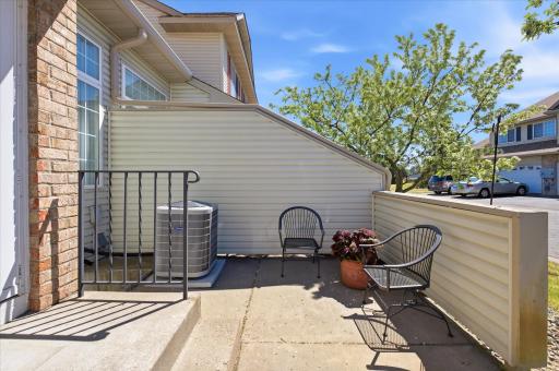 Perfect for morning coffee, relaxing evenings, or welcoming guests, this private patio-style space adds even more charm to the homeâs inviting exterior.