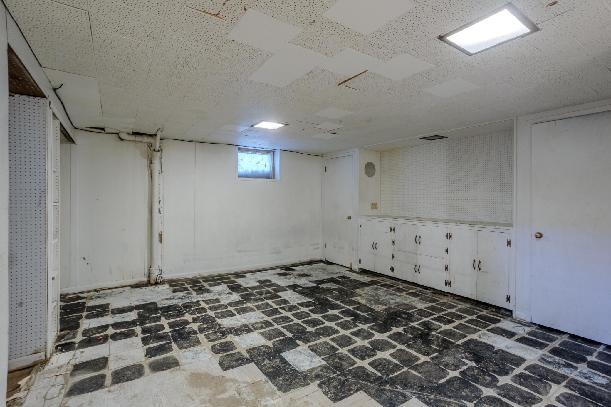 lower level family room