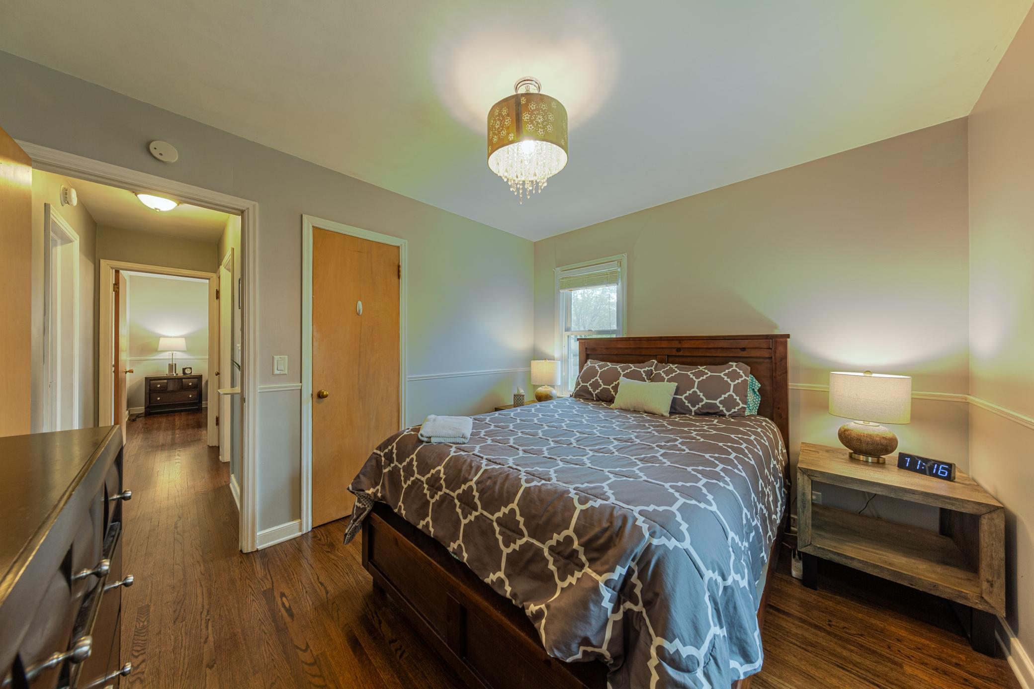 1 of 2 main level bedrooms