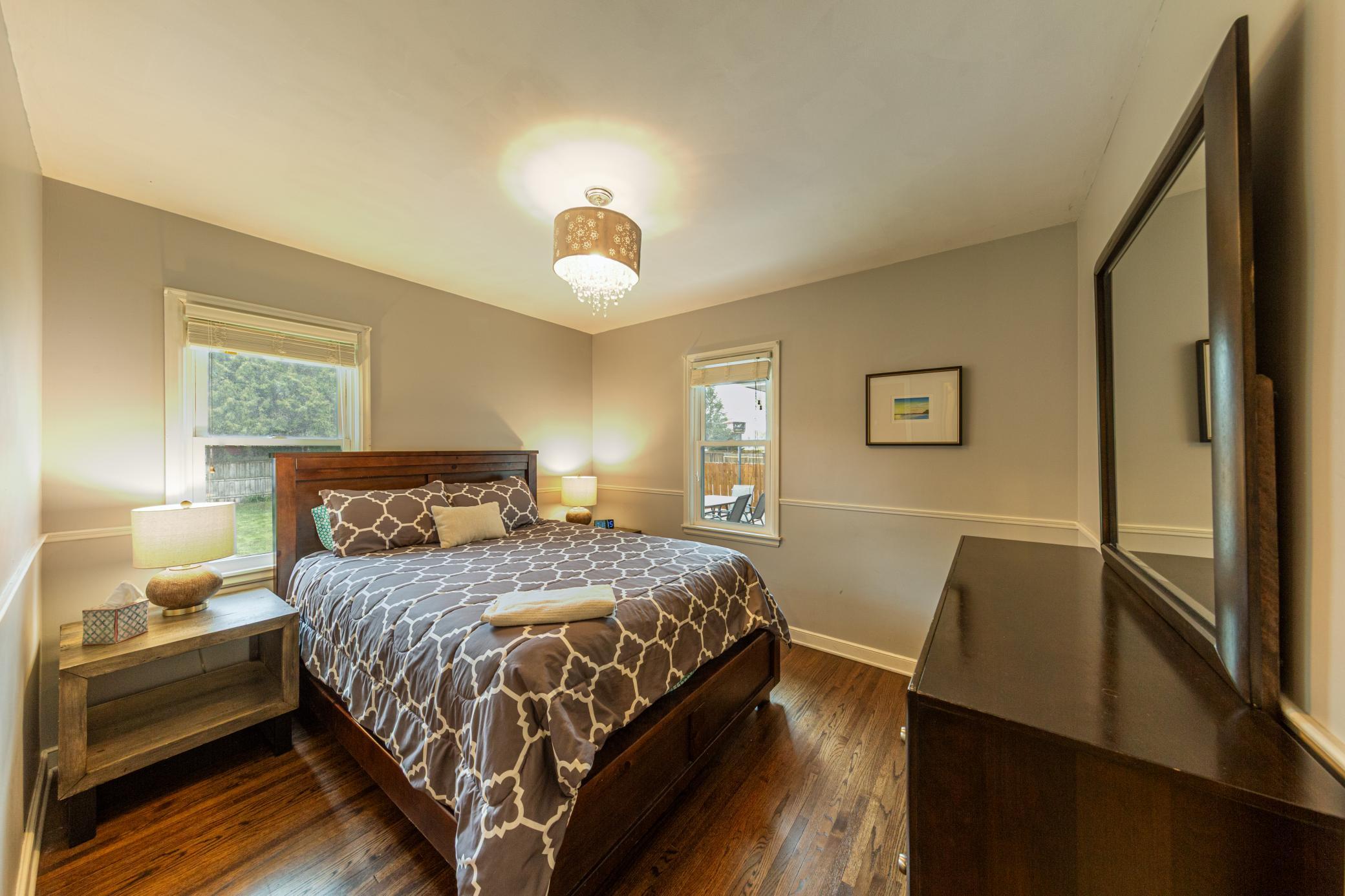 1 of 2 main level bedrooms