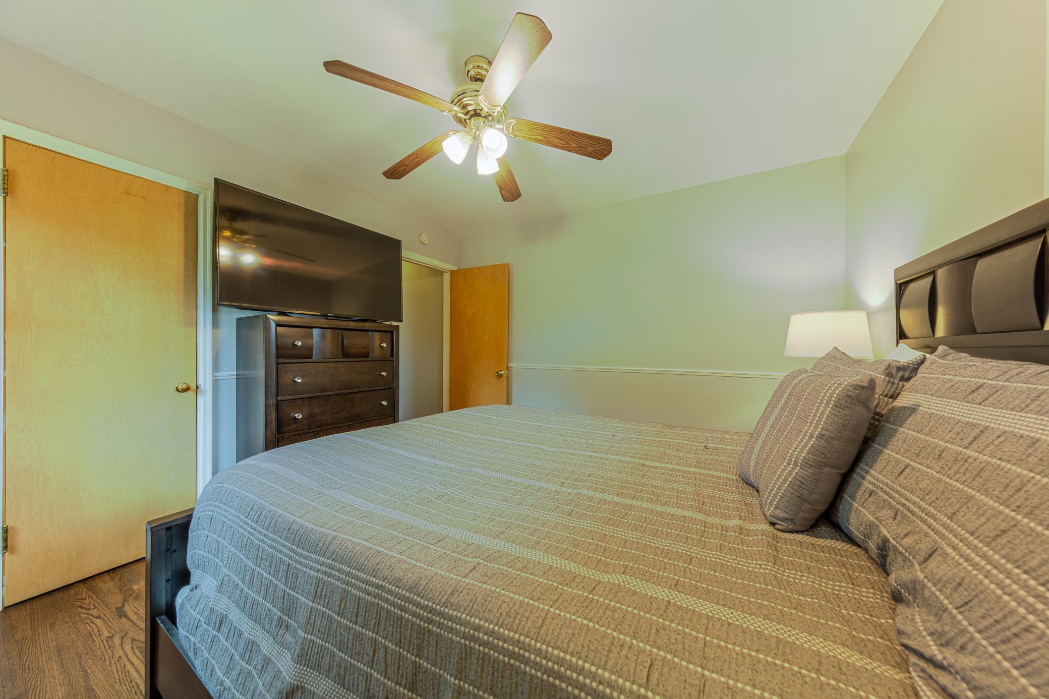 1 of 2 main level bedrooms