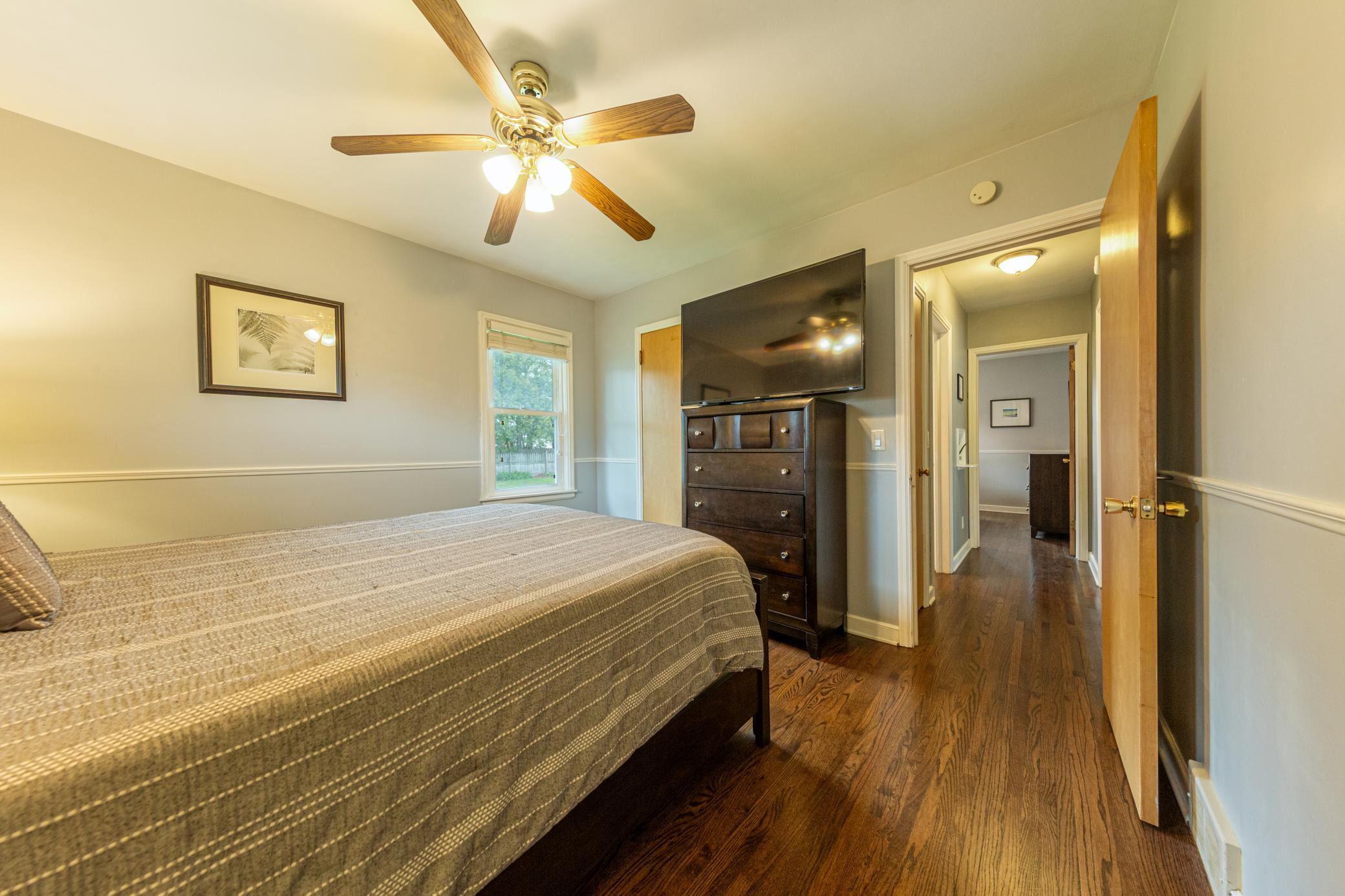 1 of 2 main level bedrooms