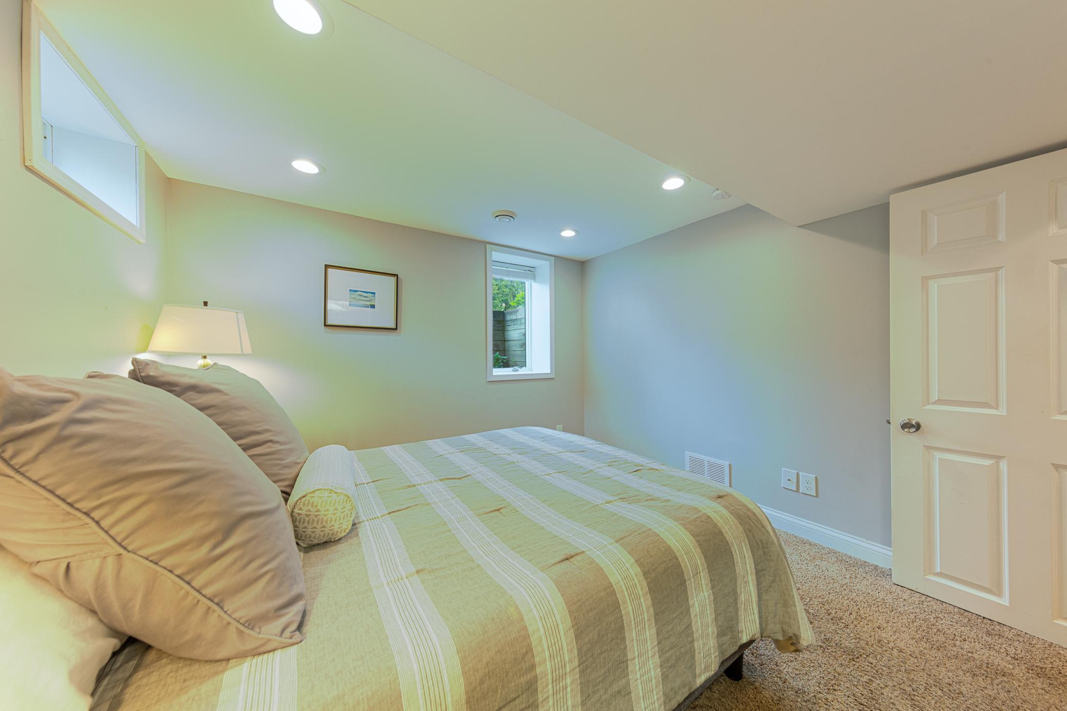 Lower level bedroom